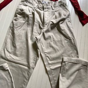 Gap Pants Mens 31x30 Beige Cotton Office Casual dress pants